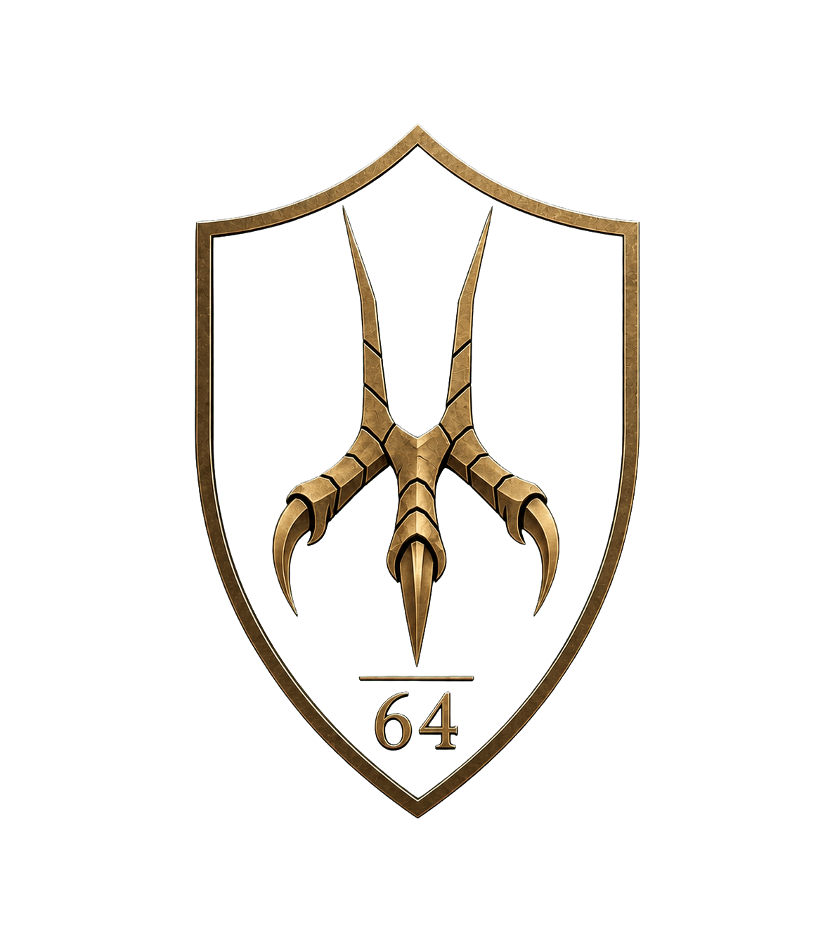 Station 64 shield and talon crest